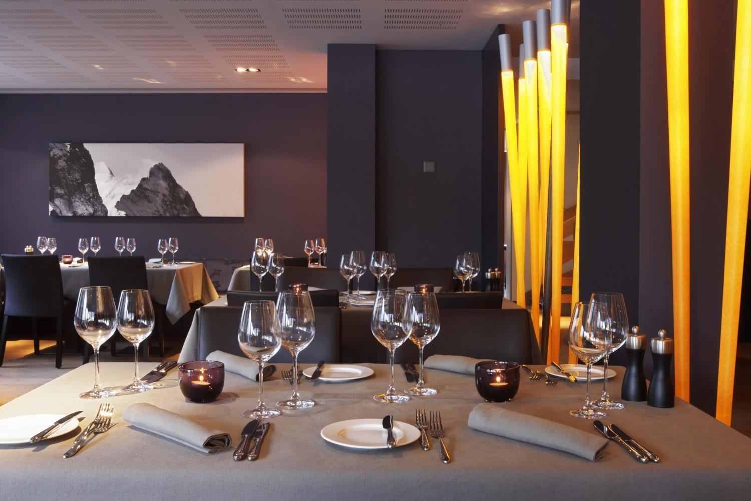 Victoria - Alpine Boutique Hotel & Fine Dining Meiringen Restoran gambar