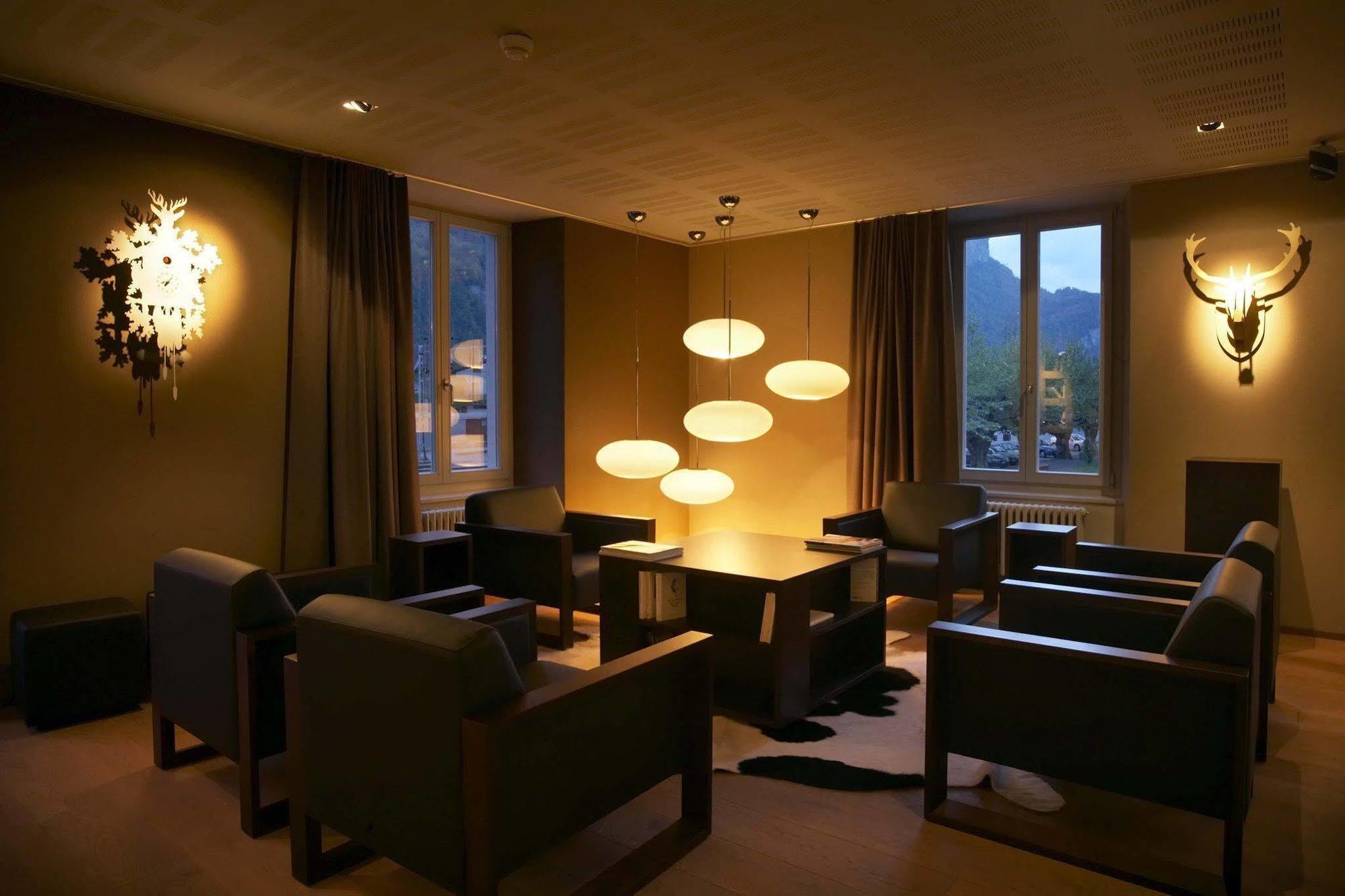 Victoria - Alpine Boutique Hotel & Fine Dining Meiringen Dalaman gambar